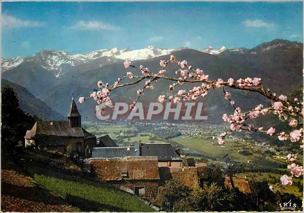 Panorama hacia Superbagnères — Los Pirineos — Ediciones & Théâlacs, número 65/191 - Luchon - Anverso