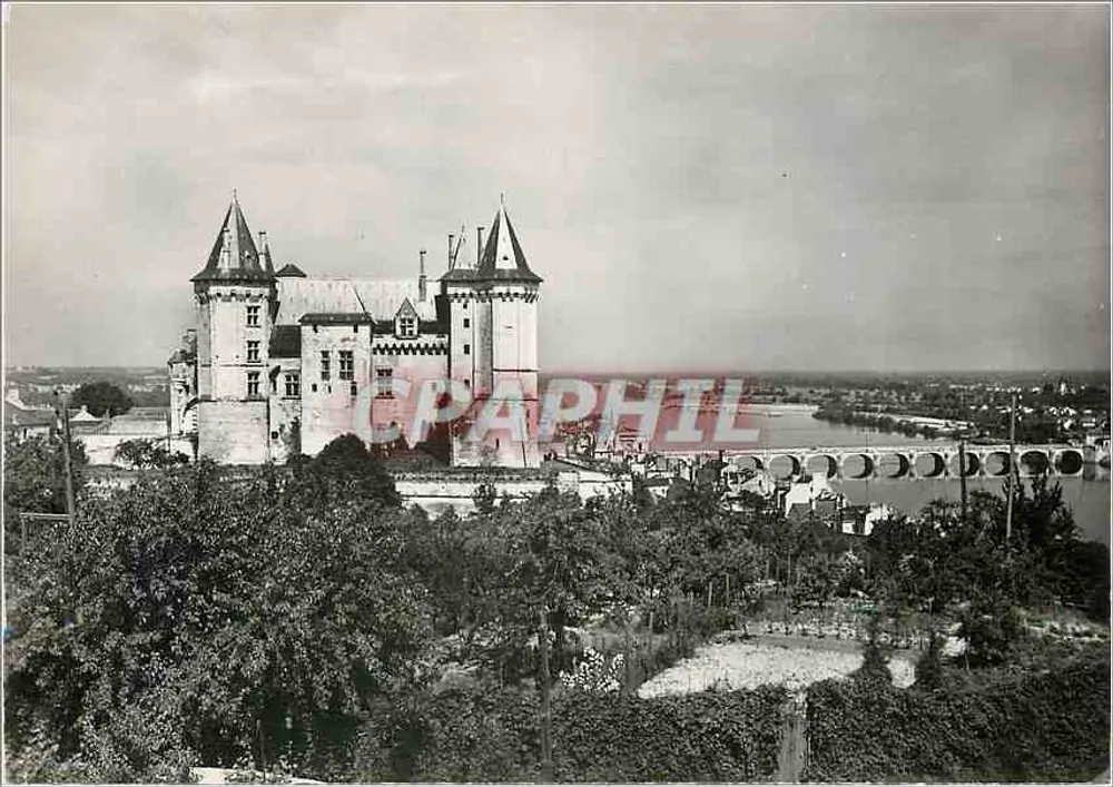 Saumur (M.-et-L.) — O Castelo (XIV-XV) — Service Commercial Monuments Historiques, Grand Palais, Paris - Frente