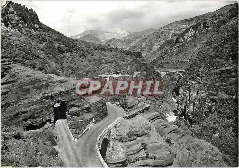 Gorges de Daluis — Tunnel et Pont — Éditions Françaises - Recto