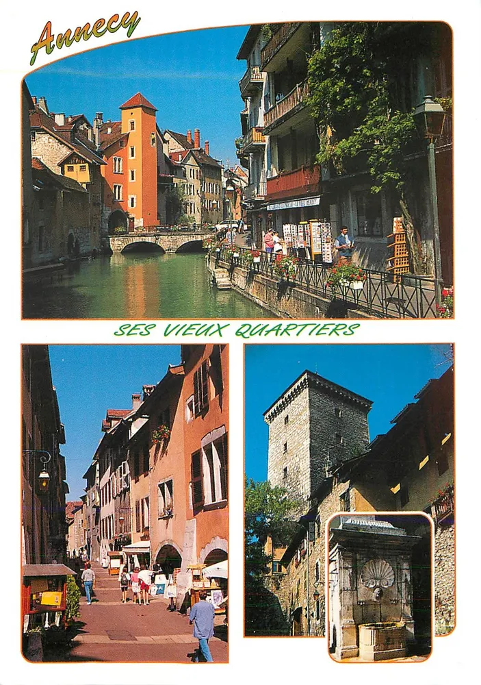 Annecy — Seus Velhos Bairro — diffu-cartes - Frente