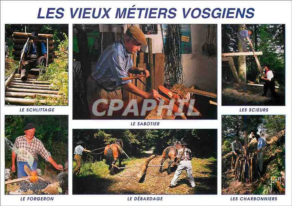 Os antigos ofícios vosgueses — n°88 — Éditions d'Art - Frente