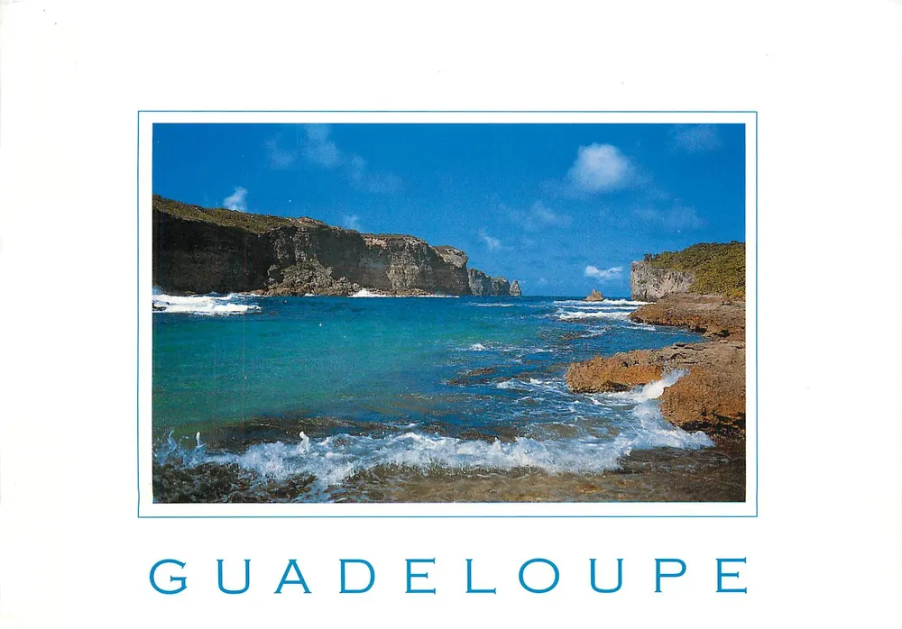 Felsküste in Guadeloupe — Éditions Exbrayat, n° 349740001128 - Vorderseite