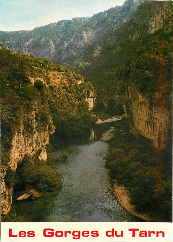 As Gorges do Tarn — Éditions Cellard Bron - Frente