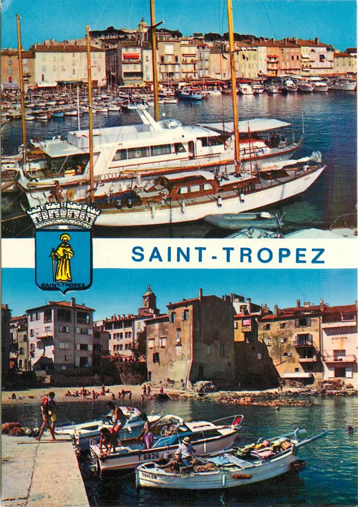 Saint-Tropez — Yacht Port and Fishermen's Port — Éditions Nice - Front