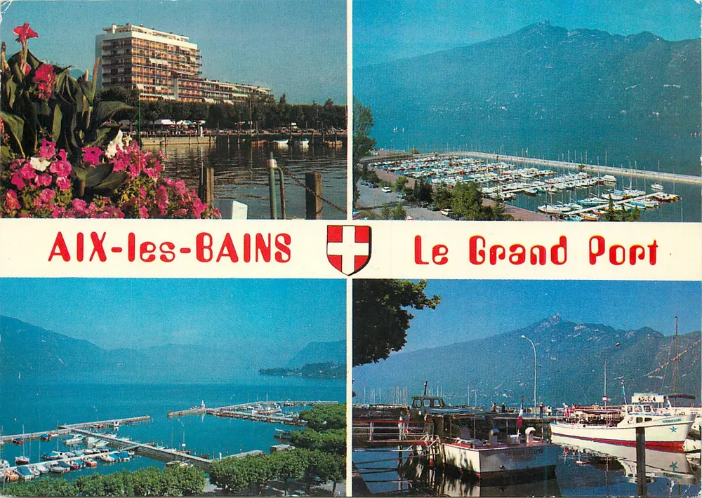 AIX-les-BAINS — Le Grand Port — Natürliche Farben - Vorderseite