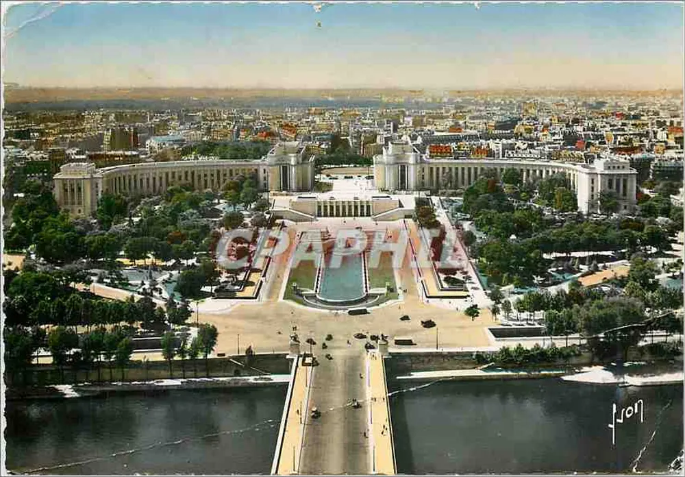 O Palácio de Chaillot — Paris — Edições d'Art - Frente
