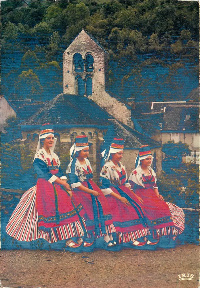 As Bethmalaises — Grupo folclórico — Edições R. Théillet, Saint-Tropez - Frente