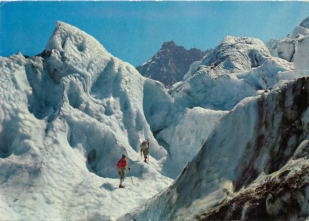 Glacier des Bossons — Chamonix - Mont-Blanc — Editions G. Kost & Signod - Vorderseite