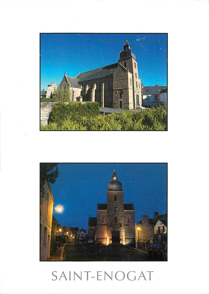 Saint-Enogat — Igreja — Éditions d'Art Jean D'Annex - Frente