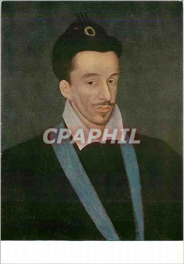 Porträt von Henri III, König von Frankreich (1551-1589) — Musée du Louvre, französische Schule — Nr. 6074 - Vorderseite
