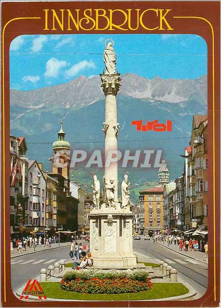 Innsbruck — Säule der heiligen Anna — H. Purner, Nr. 68 - Vorderseite