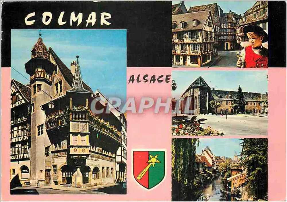 Colmar — Alsácia — editor Edições 'La Cigogne' - Frente