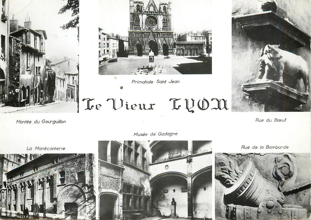 Alt Lyon — Einige Aspekte von Alt Lyon — Les Éditions J. CELLARD - LYON - Vorderseite