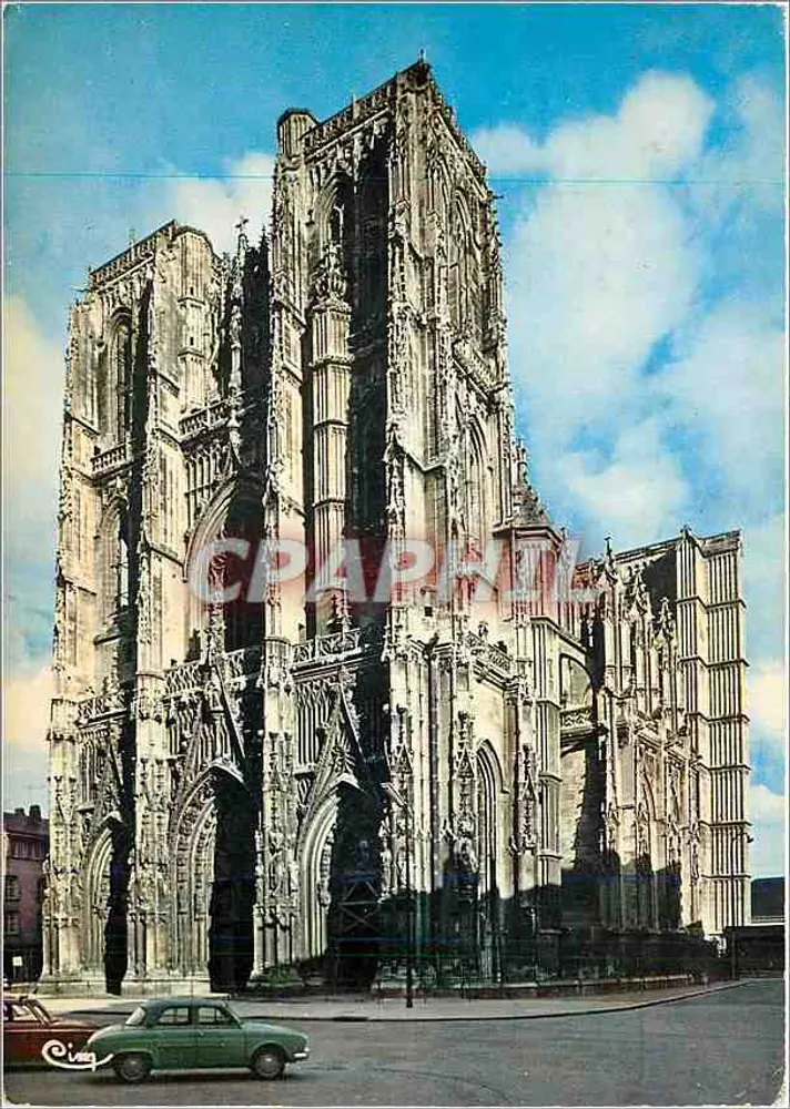 Abbeville (80) - Catedral de Notre-Dame — editor Cing, n° de serie 6667 - Anverso