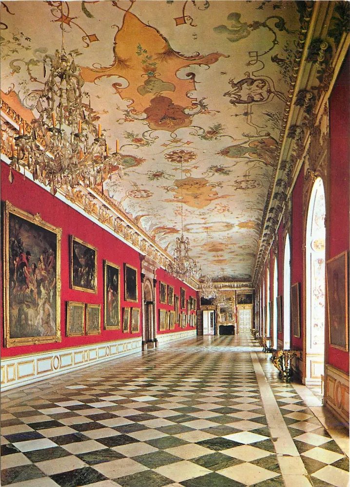 Neues Schloss Schleißheim — Grande Galerie (Saal 5) — S 8 - Vorderseite