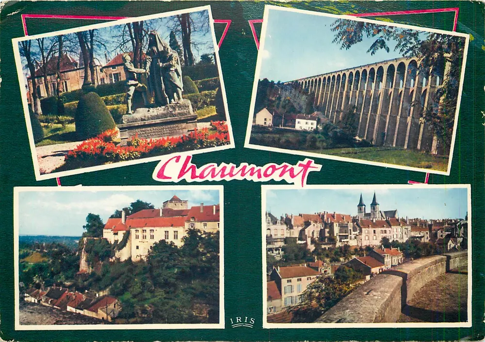 Chaumont — Panoramablick — Hachette Editions - Vorderseite