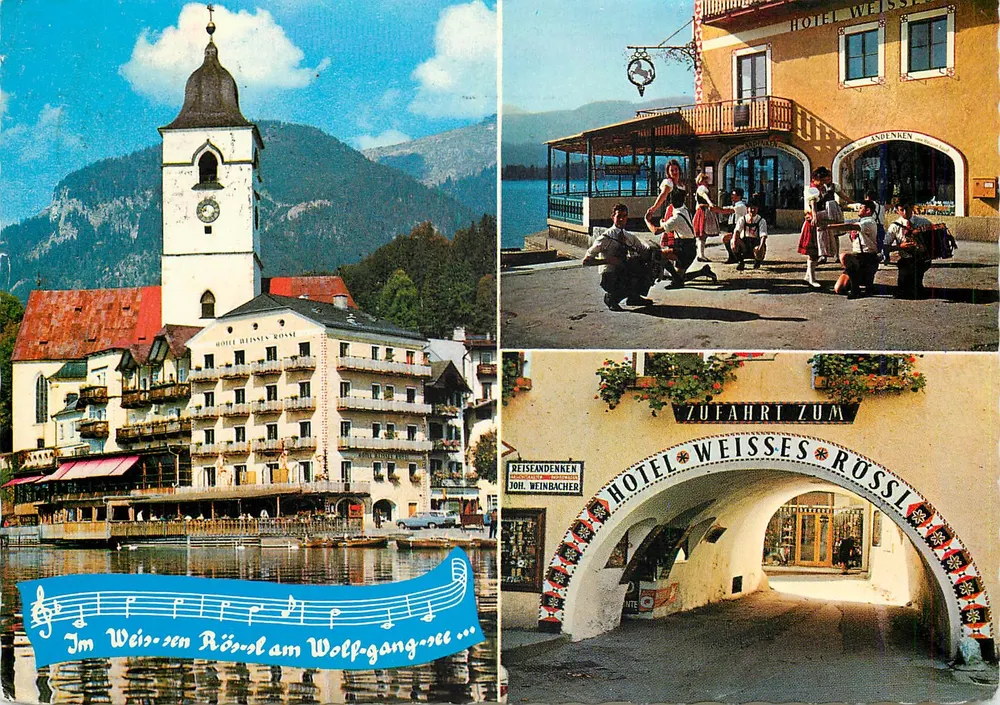 St. Wolfgang am See — Hotel Weißes Ross — editor Verlag Schönes Österreich, n° 5360/53 - Frente
