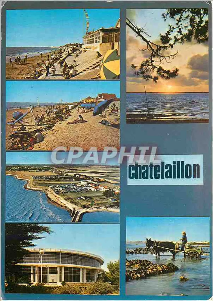 Chatelaillon — Strand, Casino und Landschaft — Editions Lumignac - Vorderseite