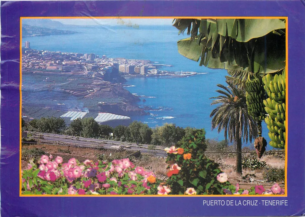 Panoramablick von Puerto de la Cruz — Tenerife — Verlag Sol y Nieve, Nr. 152 - Vorderseite