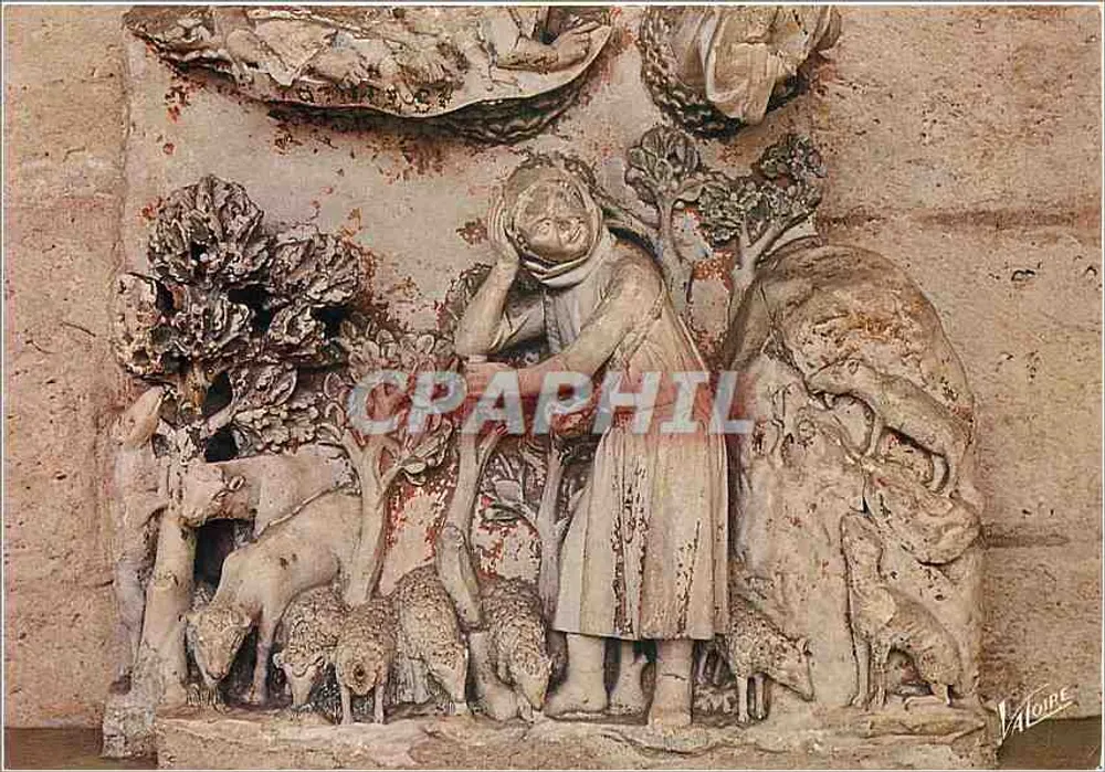 Detail des Jubés — Kathedrale von Chartres — 12. Jahrhundert — Éditions Valoire - Vorderseite