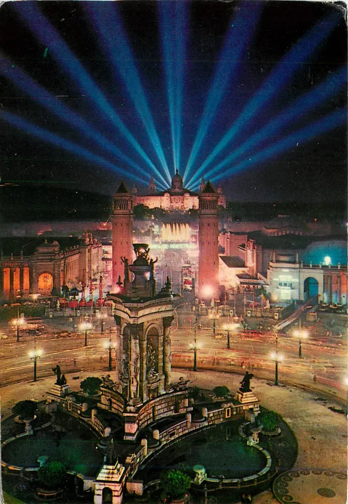 Plaza España — Exposition de 1929 — Fotacromo Zemacrom - Recto