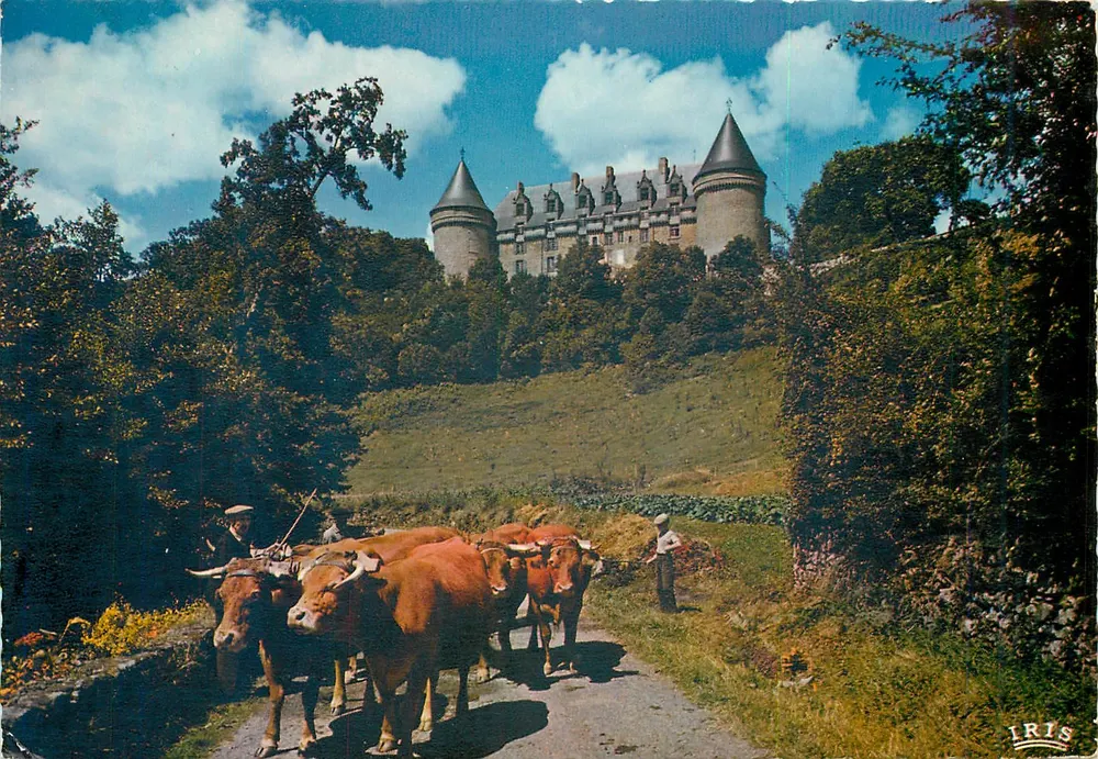 Schloss Rochecouart — Haute-Vienne — Méniéchrom Editions - Vorderseite