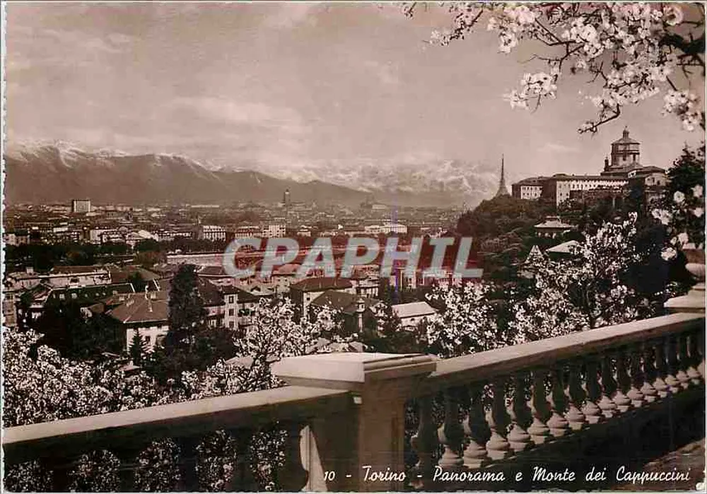 टोरिनो - पैनोरामा और मॉंटे डी कैप्पुचिनी - संख्या 10 - आगे