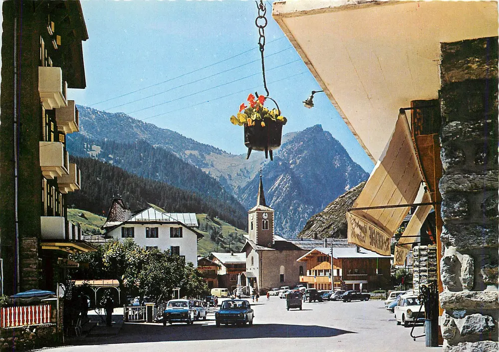 Pralognan-la-Vanoise — Zentrum der Station — Combière Drucker - Vorderseite
