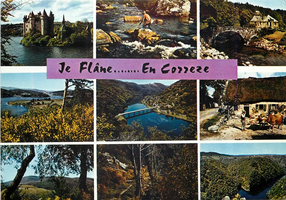 Je Flâne……… Em Corrèze — (MT) Edições de Larrieu, n°190072 - Frente