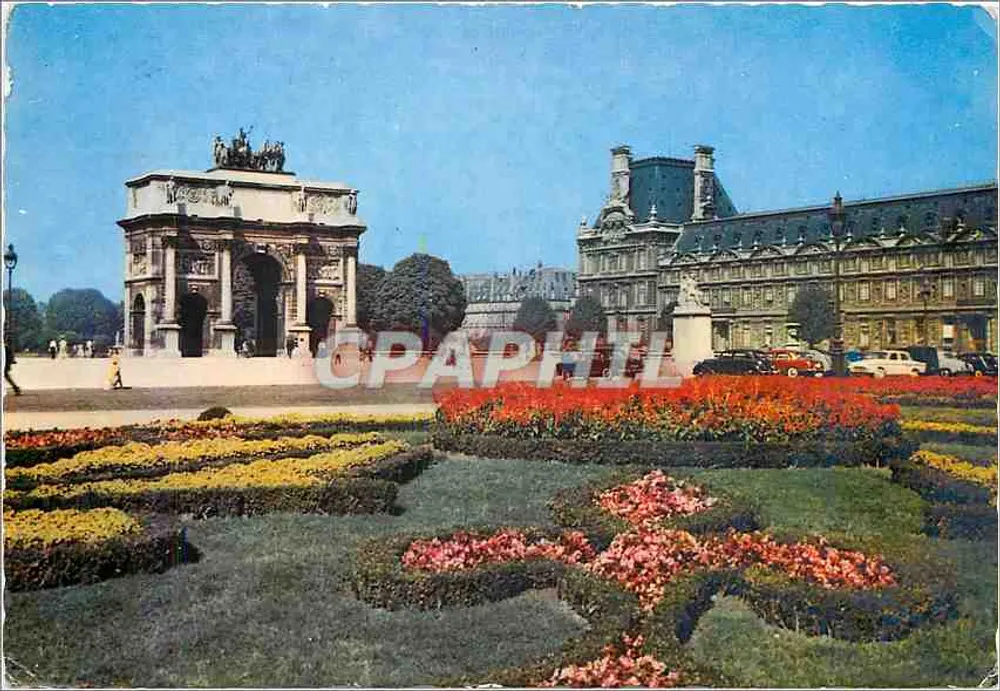 Arc de Triomphe du Carrousel — Jardins du Louvre — Éditions P. P. Paris - Vorderseite