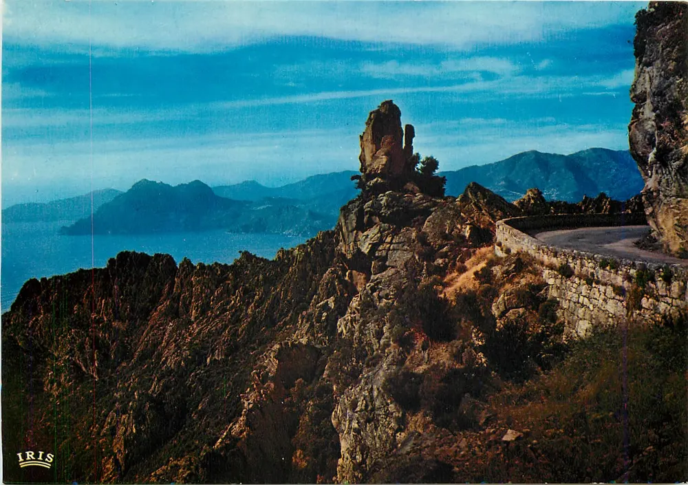 Die Calanche de Piana — Korsika — Ausgabe 'La Cigogne', IRIS - Vorderseite