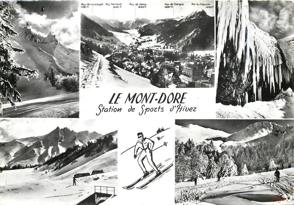 Le Mont-Dore — Wintersportzentrum — Éditions de l'Hôtel de Vichy - Vorderseite