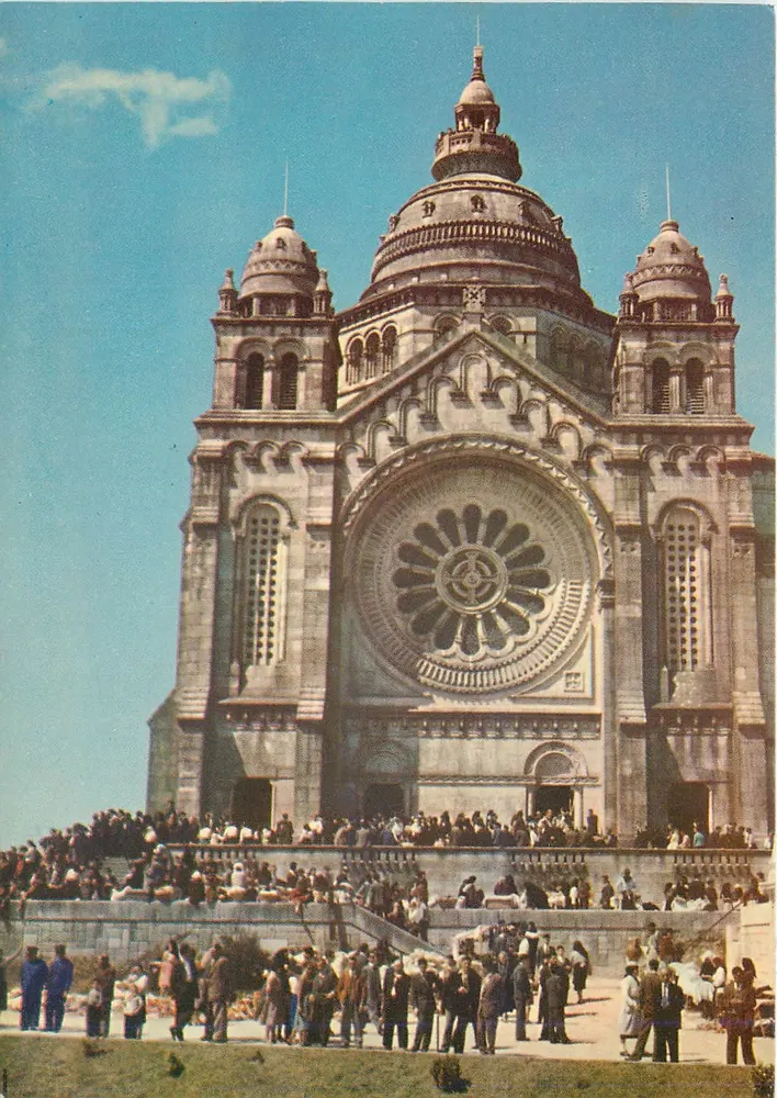 Viana do Castelo — Tempel von Santa Luzia — Lusocultura Editions - Vorderseite