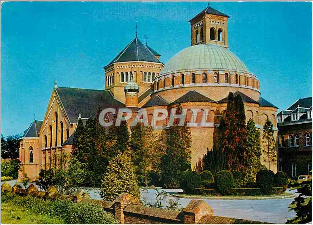 Abtei Saint-André von Brügge — Basilika — Graphphil - Vorderseite
