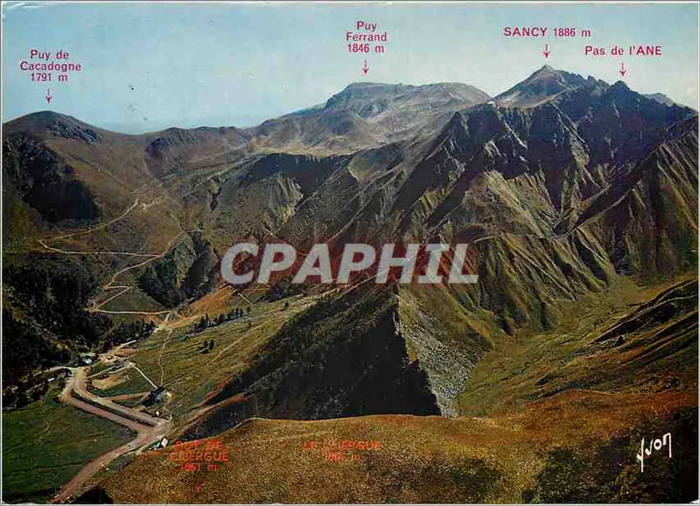 Massif do Sancy — Vista panorâmica — Alain Perceval, n°10-10756 - Frente