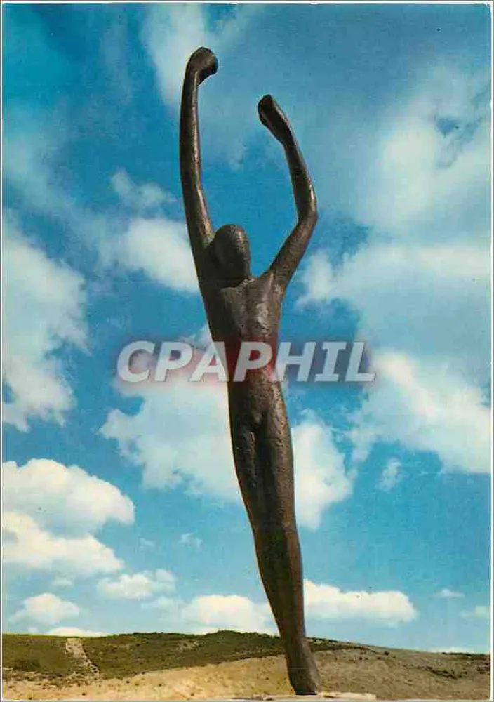 Escultura de Jean Moulin — Céreste — Éditions de France - Frente