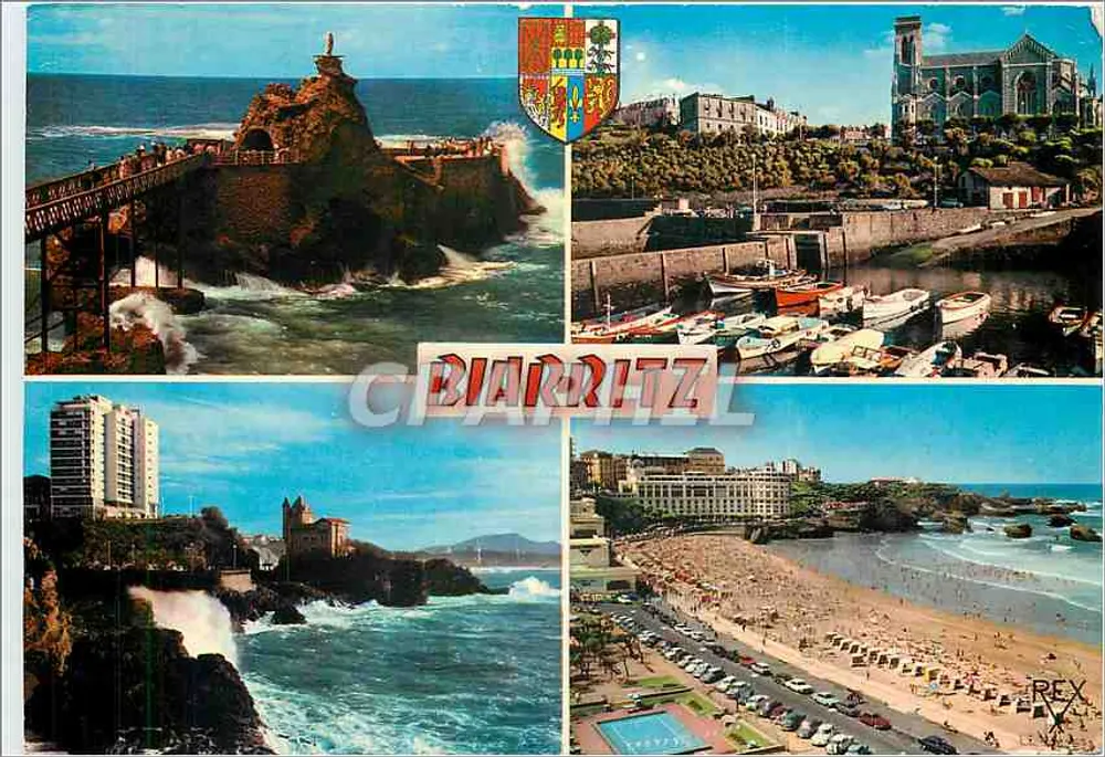 Biarritz — Panoramablick — Editions REX, n°176 - Vorderseite