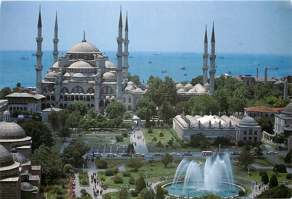 Istanbul — De Blauwe Moskee (Sultanahmet Camii, 1616) — Tur-Yay - Voorkant