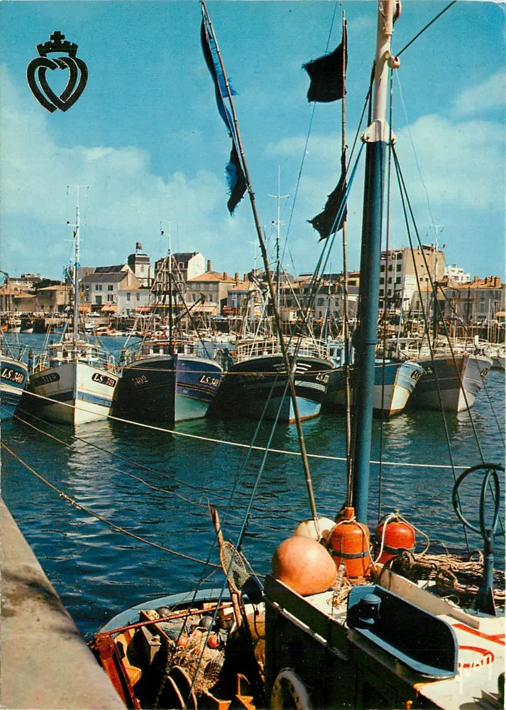 O Porto de Pesca — Les Sables-d'Olonne — Edições Couleurs et Lumière de France - Frente