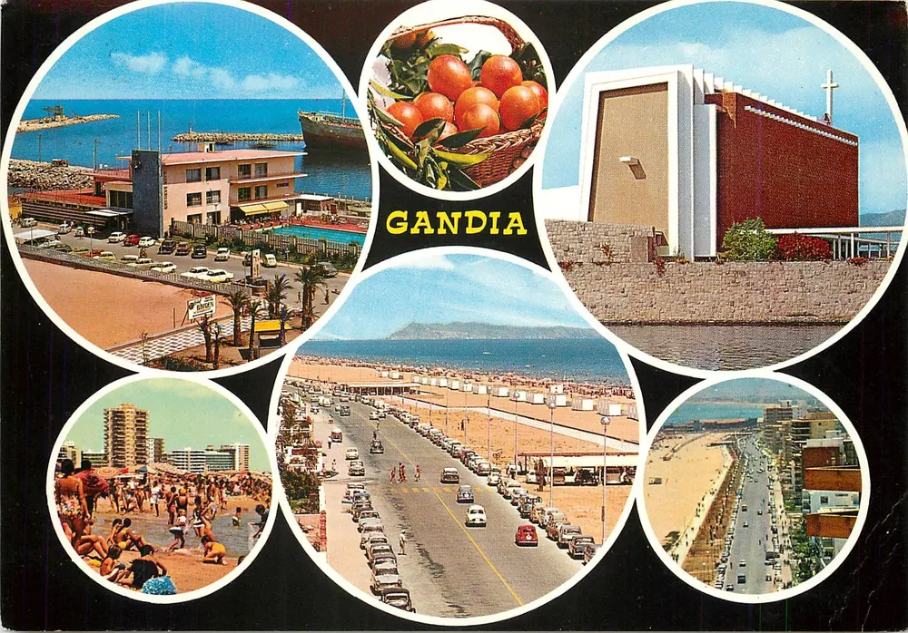 Gandia — Schoonheid van de Stad — Uitgever García Garrido, n°102 - Voorkant