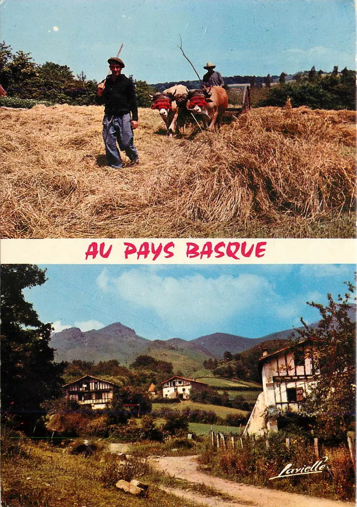 Im Basque-Land — Lavielle, Nr. 2032 - Vorderseite