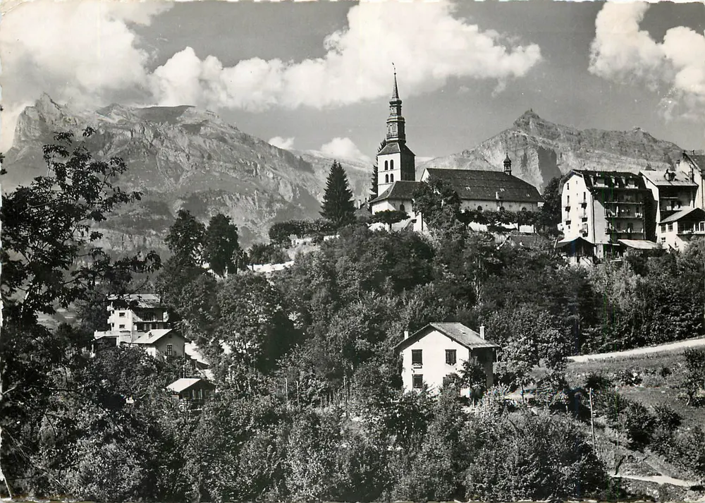 Saint-Gervais-les-Bains — Allgemeiner Blick — Die Nadeln von Waren — Edition Annecey, Nr. 4702 - Vorderseite