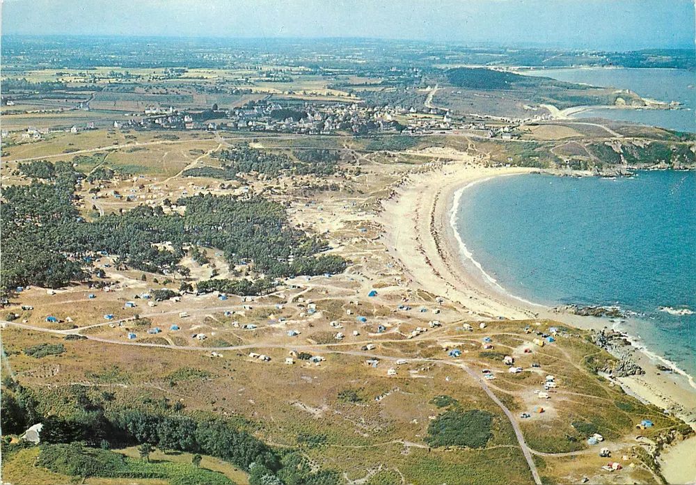 Pleherel-Plage — Camping Fréchel — vista geral - Frente