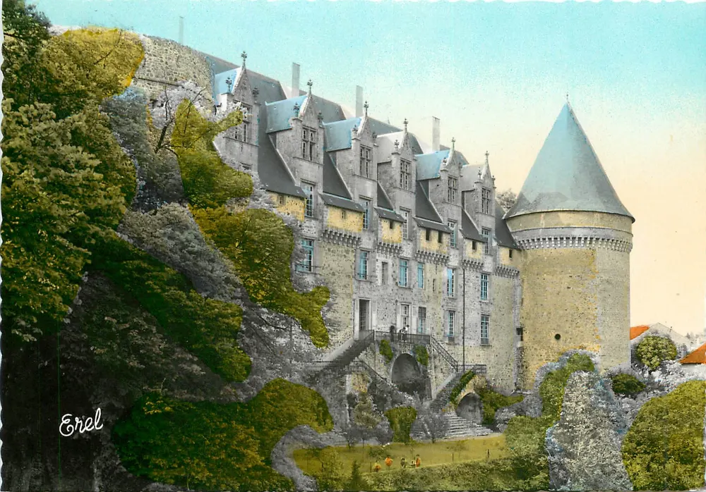 Schloss Rochecouart — Limousin — Verlag Eriel, Seriennummer nicht sichtbar - Vorderseite