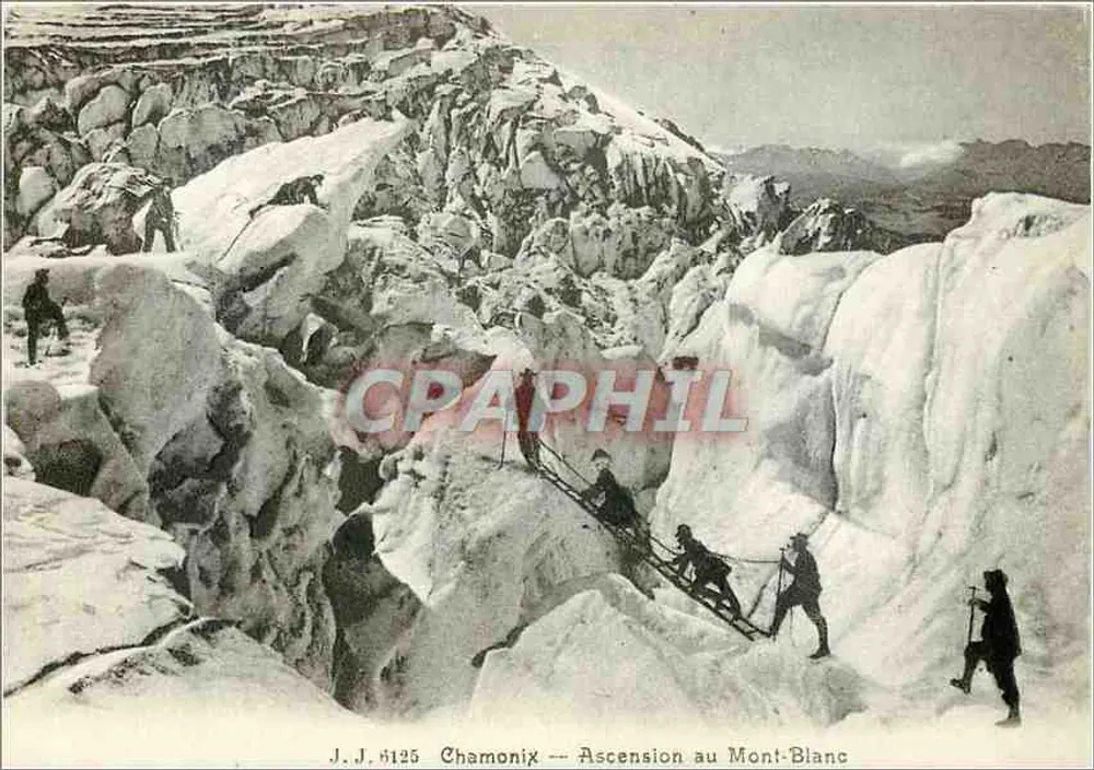 Chamonix — Ascensão ao Mont-Blanc — J.J. n°125 - Frente
