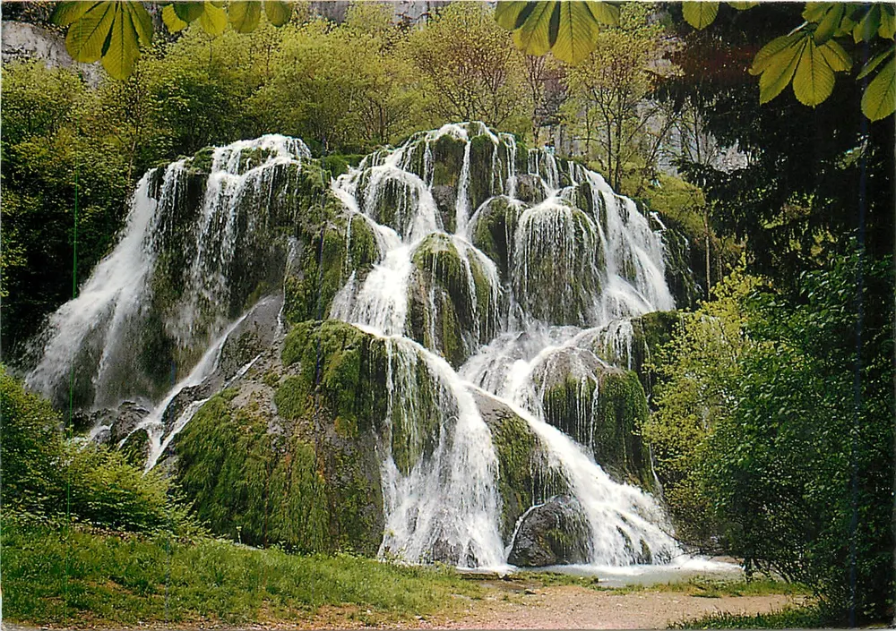 Der Wasserfall der Tufts — Grotte de Baume les Messieurs — Editions de l'AS - Vorderseite