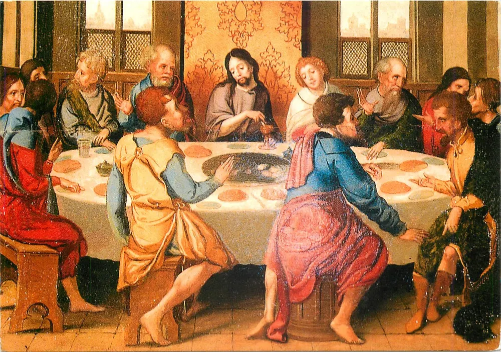 Das letzte Abendmahl — Abtei Baume-les-Messieurs — AS de Cœur - Vorderseite