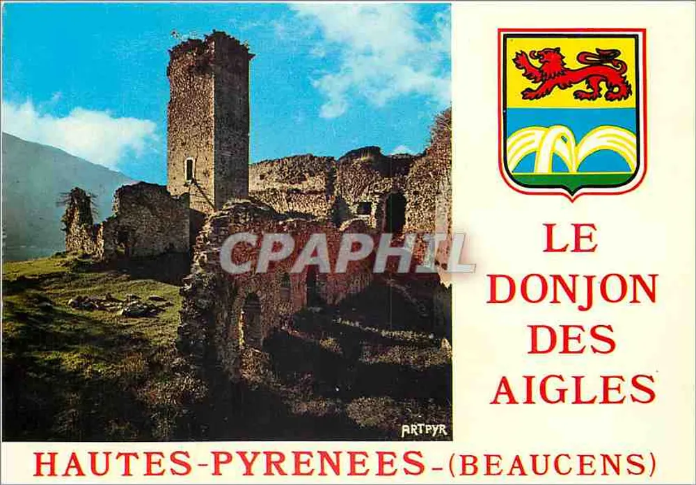 Donjon des Aigles — Hautes-Pyrénées (Beaurens) — Wydawnictwo ARTPYR - Awers