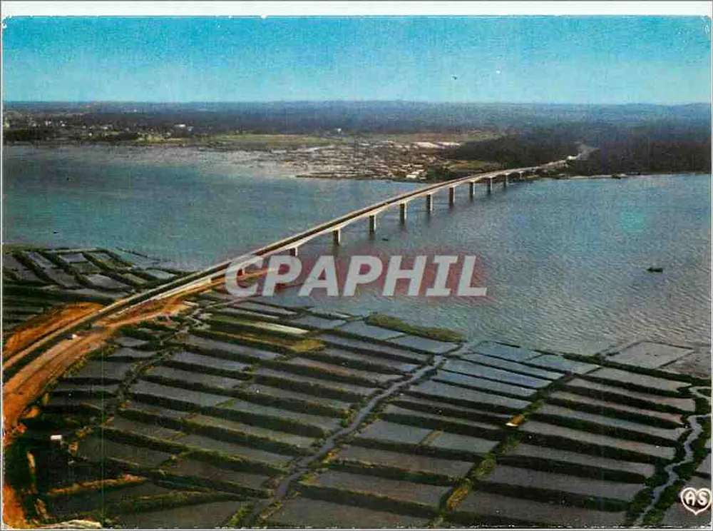Brücke der Seudre — verbindet Marennes mit La Tremblade — Conseil Général de la Charente-Maritime - Vorderseite