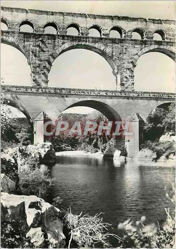 Pont du Gard — Aqueduto Romano — Edições S.L. Lyon - Frente